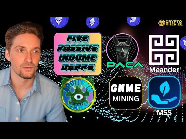 5 HOT PASSIVE INCOME DAPPS TO EARN CRYPTO!