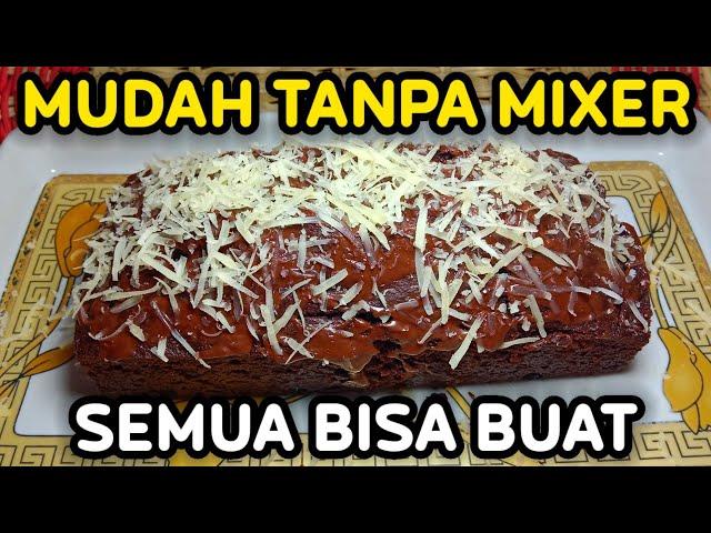 BROWNIES PANGGANG KEJU TANPA MIXER | Buatnya Mudah Enak Di Lidah