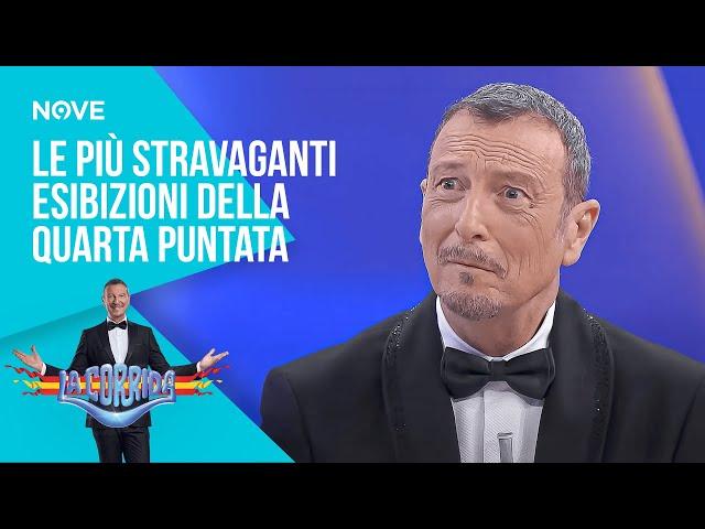 Tutte le più stravaganti esibizioni della quarta puntata| La Corrida con Amadeus 