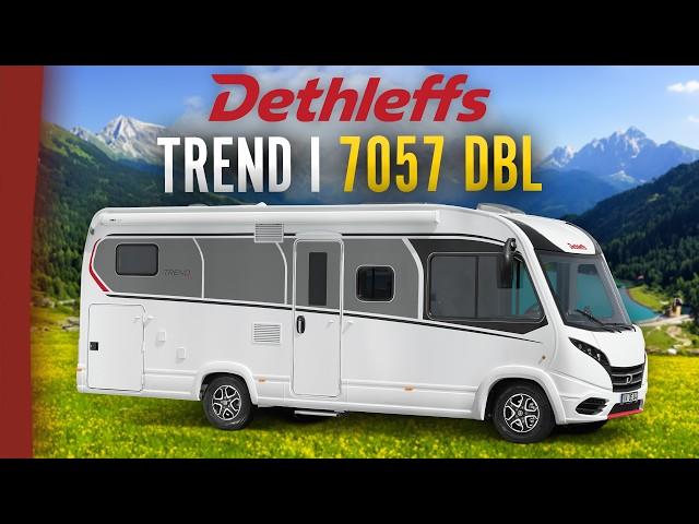 Vier Personen, ordentlich Platz & begeisterndes Design!  | Dethleffs Trend I 7057 DBL