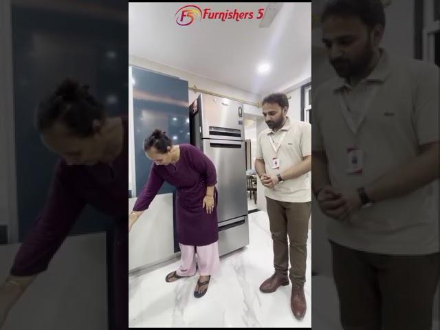 Modular Designer Kitchen By Furnishers 5 | Interior designer for modular kitchens #viralshorts&video