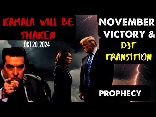 Hank Kunneman PROPHETIC WORD[FEAR WILL SUDDENLY COME UPON KAMALA: DJT TRANSITION Prophecy 10/20/24