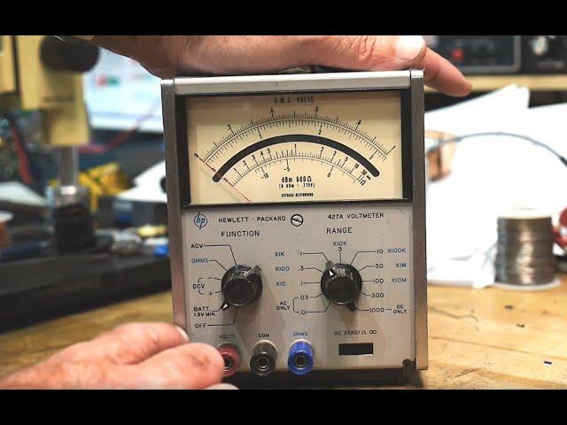 #460 HP427A Vintage Multimeter (part 1 of 2)