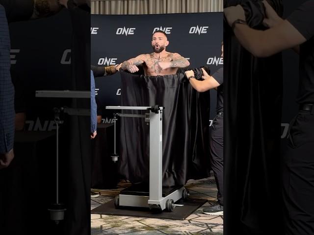 Liam Harrison makes weight after late drama #onechampionship #one168