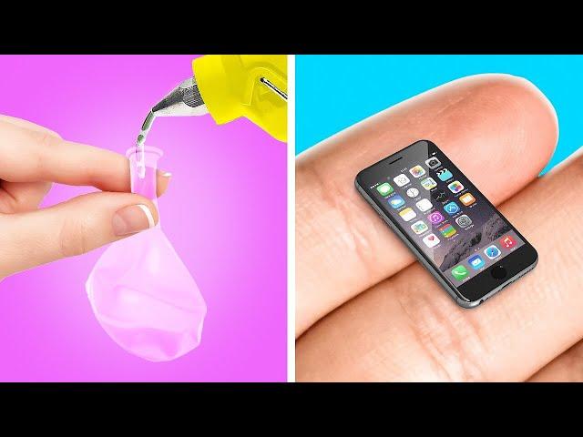 CUTE MINI CRAFTS AND DIY IDEAS || Cool DIY Crafts And Secrets For Your Phone By 123 GO!GOLD