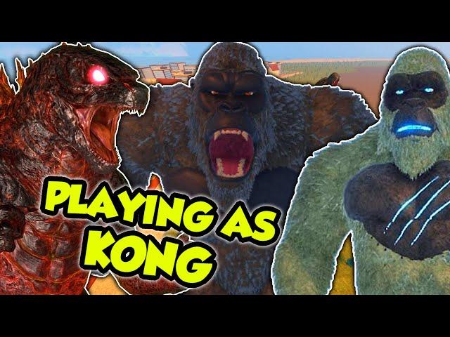 Godzilla Plays As Kong!