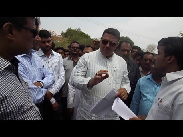 NANDHA KATTIMANI complaint to Raichur Drinking water issue THANVEER SAIT part 1