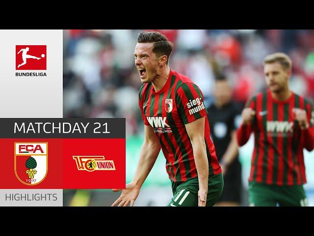 FC Augsburg - Union Berlin 2-0 | Highlights | Matchday 21 – Bundesliga 2021/22