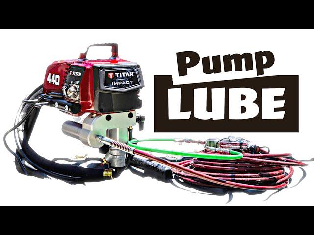 Do you need to lube your sprayer? airless pump repair.