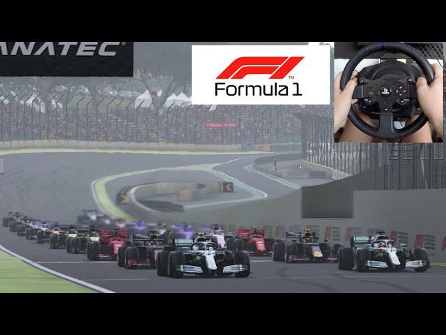 Interlagos é a Nossa Casa na Formula 1 - F1 2019 Modo Carreira Volante Thrustmaster T300