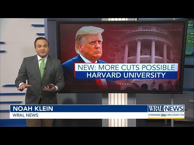 Trump administration moves to cut $100 million in federal contracts for Harvard