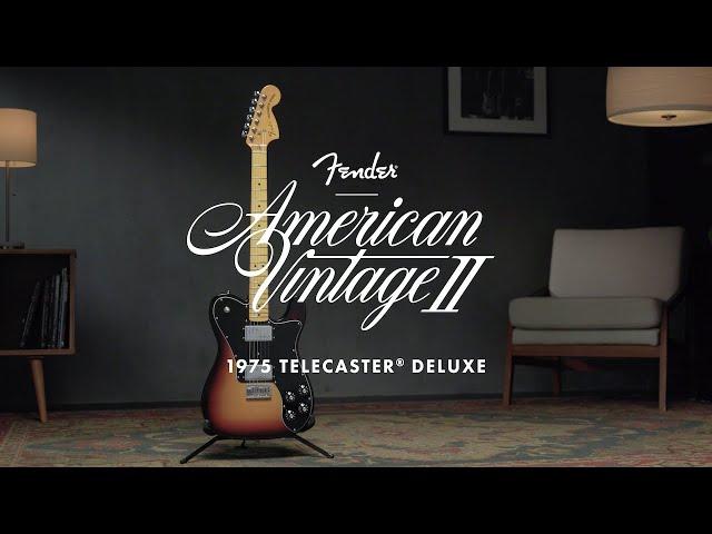 Exploring the American Vintage II 1975 Telecaster Deluxe | American Vintage II | Fender