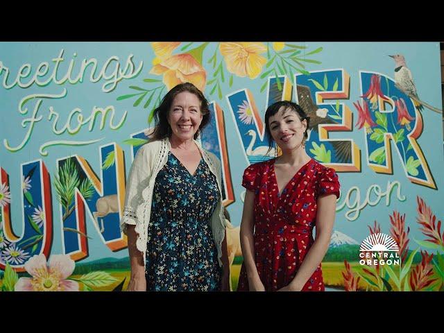 Central Oregon Mural Trail: Greetings from Sunriver