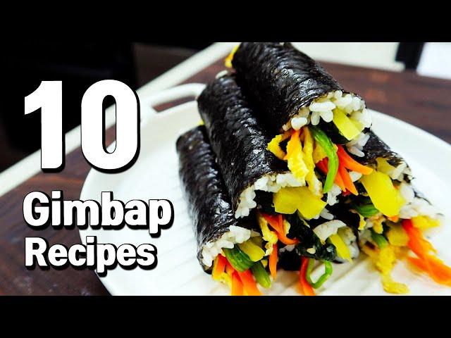 10 New Ways to Enjoy Gimbap(Kimbap)