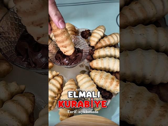 Elmalı Kurabiyeye bu şekil çok yakışıyor.