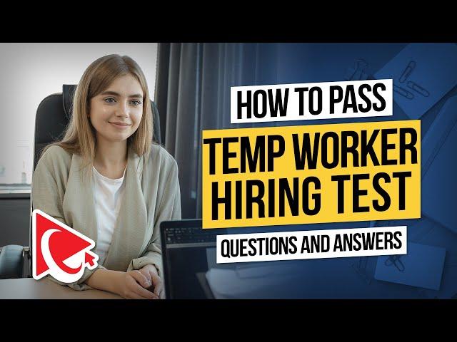Temp Worker Employment Assessment Test Explained