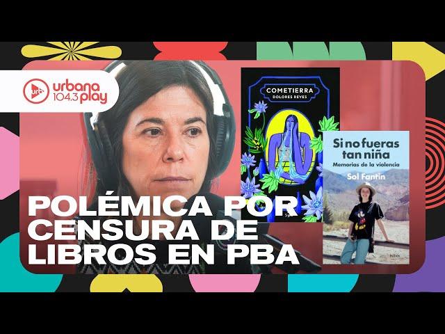 "Es morbo, es sexualización, es innecesario": Estefanía Albasetti sobre la polémica de libros en PBA