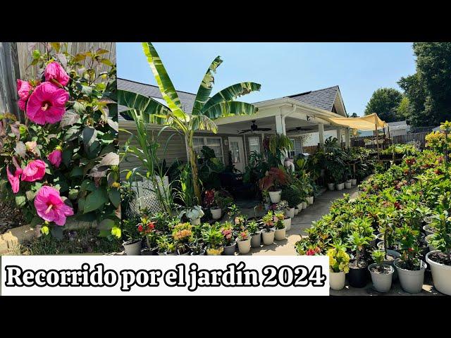 RECORRIDO POR EL JARDÍN 2024 Antes de guardar todas las plantas