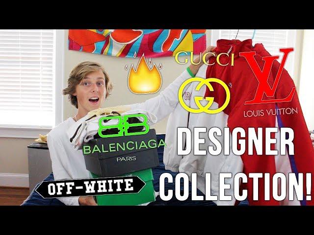 Starting My ENTIRE DESIGNER COLLECTION! (LOUIS VUITTON, GUCCI, ETC)