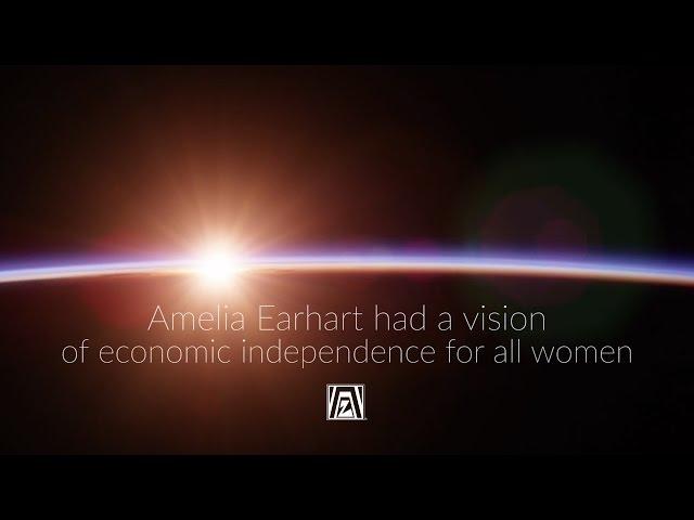 Amelia Earhart's vision of economic independence