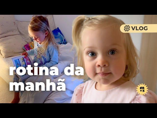 Vlog da nossa rotina no domingo de manhã