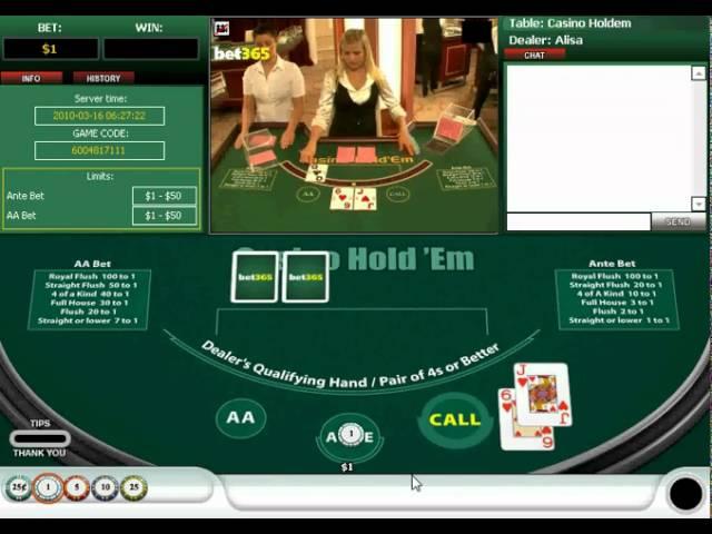 Livedealer.org | Live casino holdem from Playtech