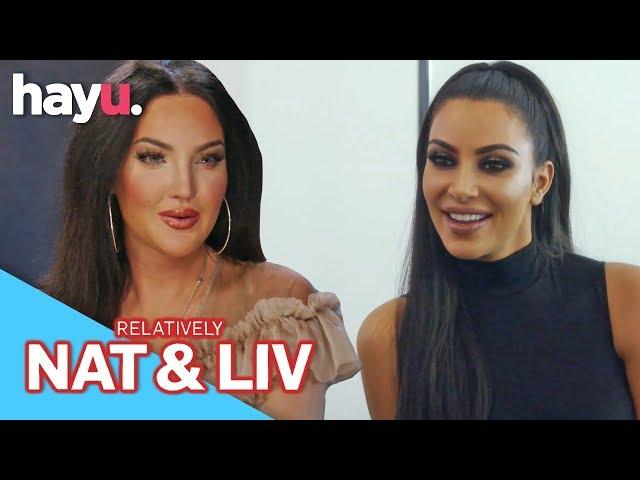 Kim Kardashian Gives Business Advice To Nat & Liv | Season 1 | Relatively Nat & Liv