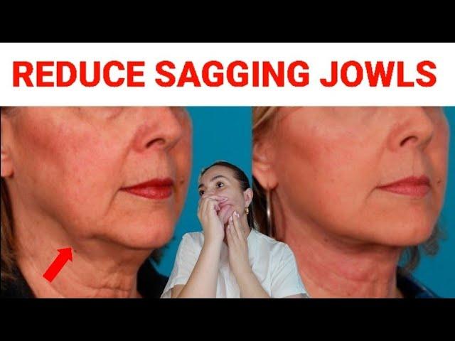 Effective massage for SAGGING JOWLS