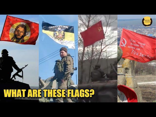 What are These WEIRD Russian Flags in Ukraine??