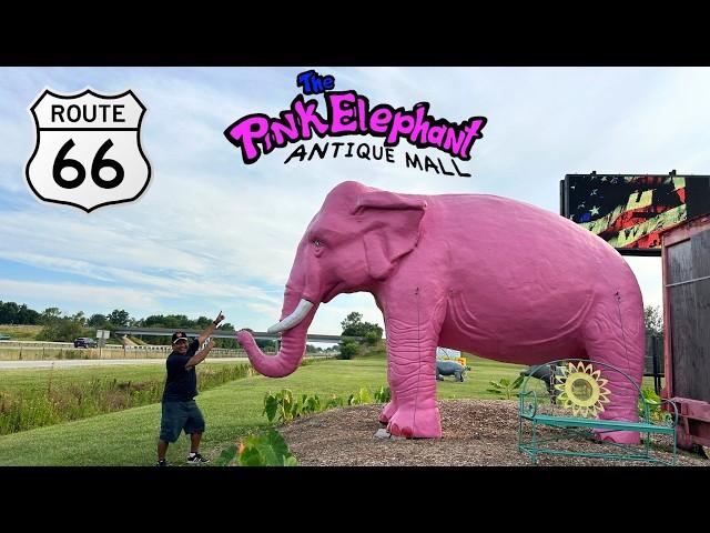 Pink Elephant Antique Mall | Route 66