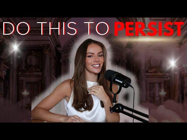 How to persist until it hardens into fact | Manifest with 100% success rate every time 🪄