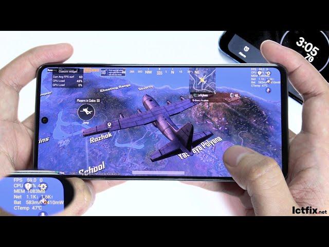 Samsung Galaxy A73 PUBG Gaming test Update 2024 | Snapdragon 778G, 120Hz Display