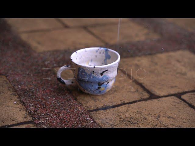Throwing a Ceramic cup.