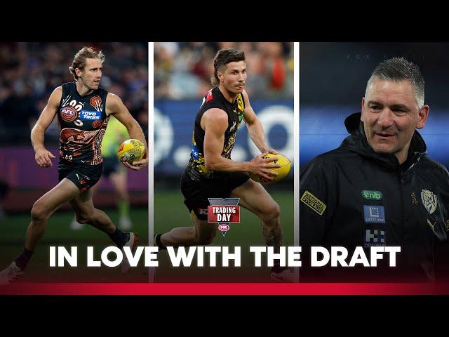 Trade Wrap: Carlton, West Coast Eagles, and Richmond | Trading Day | Fox Footy