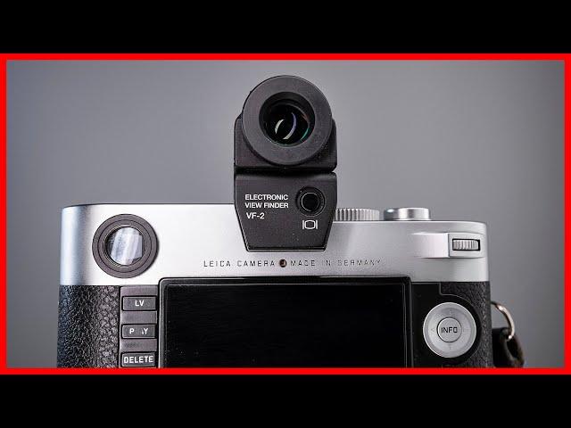  Leica Visoflex - Why you need an EVF for your Leica M camera! (Olympus VF-2 on Leica M240)