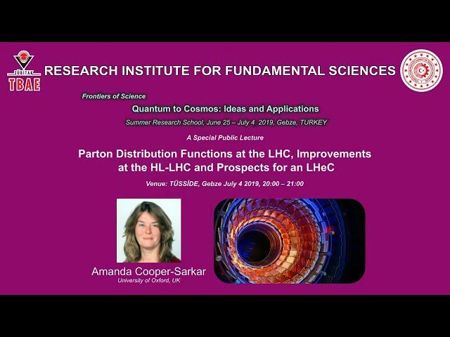 Alikram Nuhbalaoğlu | Amanda Cooper - Sarkar | Parton Distribution Functions at the LHC