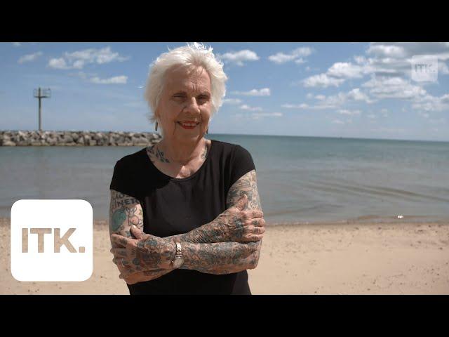 Meet the cool grandma who's lost count of all the tattoos she's gotten in her golden years