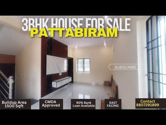 3BHK Independent House for sale in Pattabiram Avadi Chennai