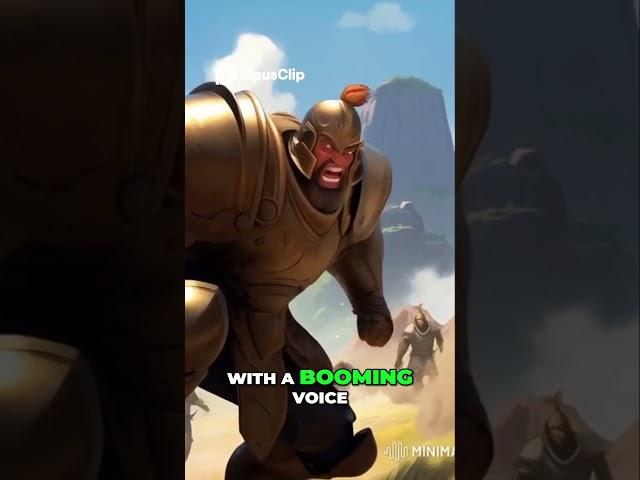 David and Goliath: The Epic Battle/ Show Down