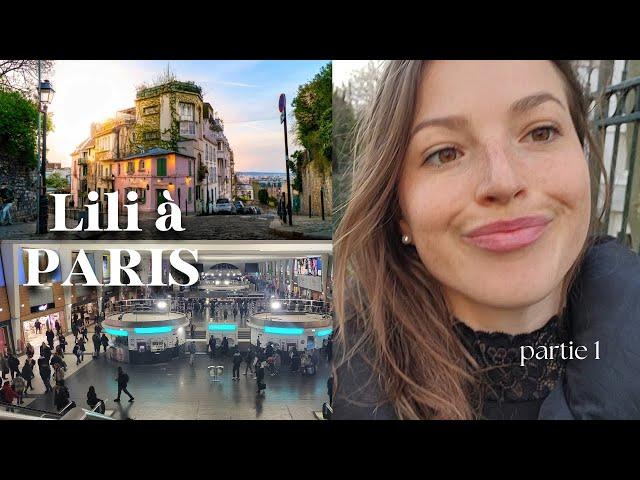 Lili à Paris [FRENCH VLOG with  SUBS] - Montmartre, best pizza in France, métro-boulot-dodo.