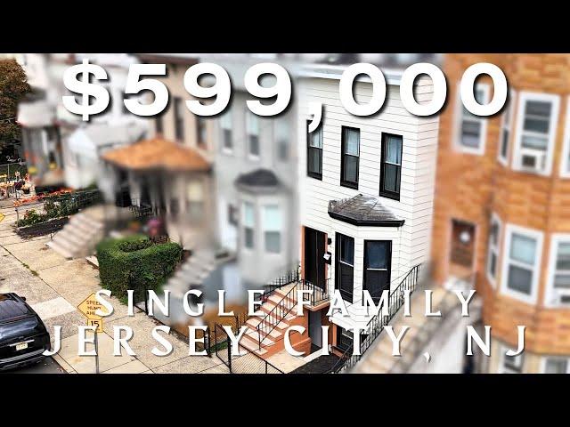 TOUR a PERFECT STARTER HOME in JERSEY CITY under $600,000 | NEW JERSEY | FULLY RENOVATED | 5 BD 5 BA