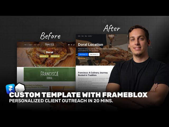 Land Web Design Clients: Custom Proposals with Frameblox (20-Min Tutorial)