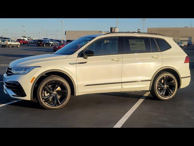 2023 VW Tiguan 2.0T SE R-Line Black Edition FWD in Opal White Pearl