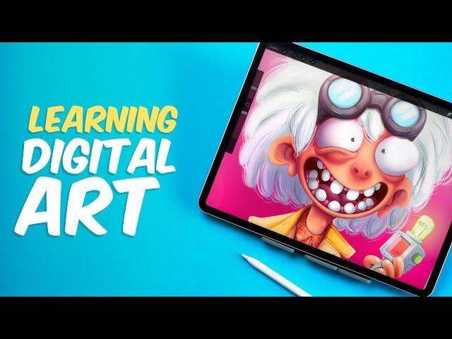 How to Start learning DIGITAL ART