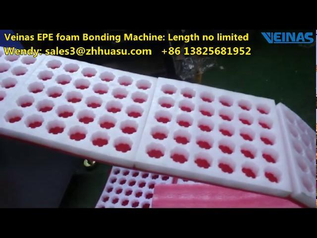 Veinas EPE foam sheet bonding machine: successively bonding