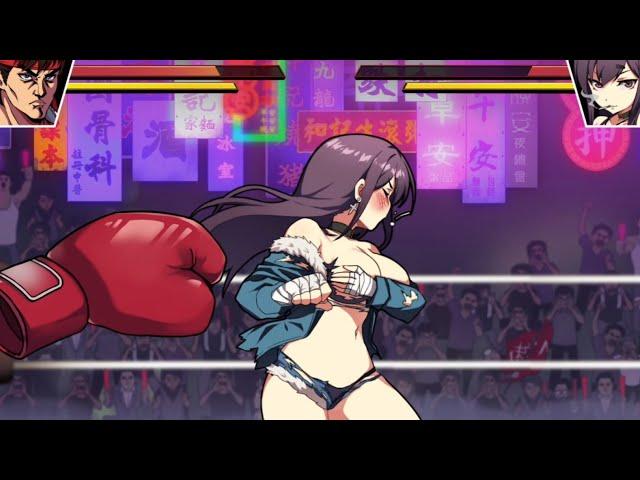 Waifu Fighter Hentai Game - Flawless Fight, Clothing Damage