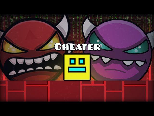 The Biggest Cheaters In Geometry Dash (eng sub)