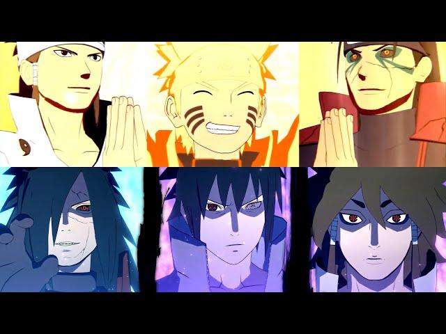 Naruto Storm Connections - Team Ashura Vs Team Indra (Team Ultimate Jutsu)