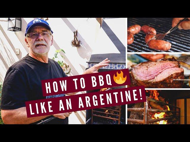 HOW TO BBQ LIKE AN ARGENTINE! | Argentinian Asado Barbecue Lesson in Mendoza, Argentina 