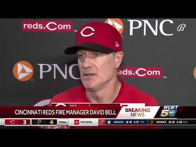 Reds give the ax to manager David Bell